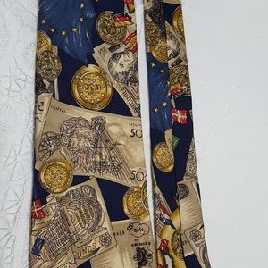 Luxury Hugo boss 100% silk tie original $128 Italy
